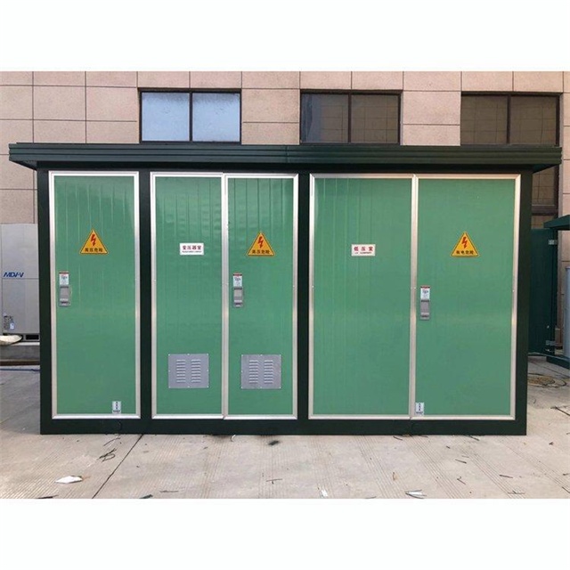 元谋1600KVA欧式箱式变压器